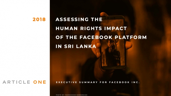 Facebook 2018 Human Rights Impact Report Highlights Positive Impacts To Sri Lanka Vulnerable Groups