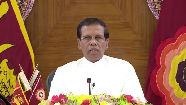 President Sirisena Convenes All-Party Meeting And Religious Leaders Meeting Tomorrow To Discuss Current Situation