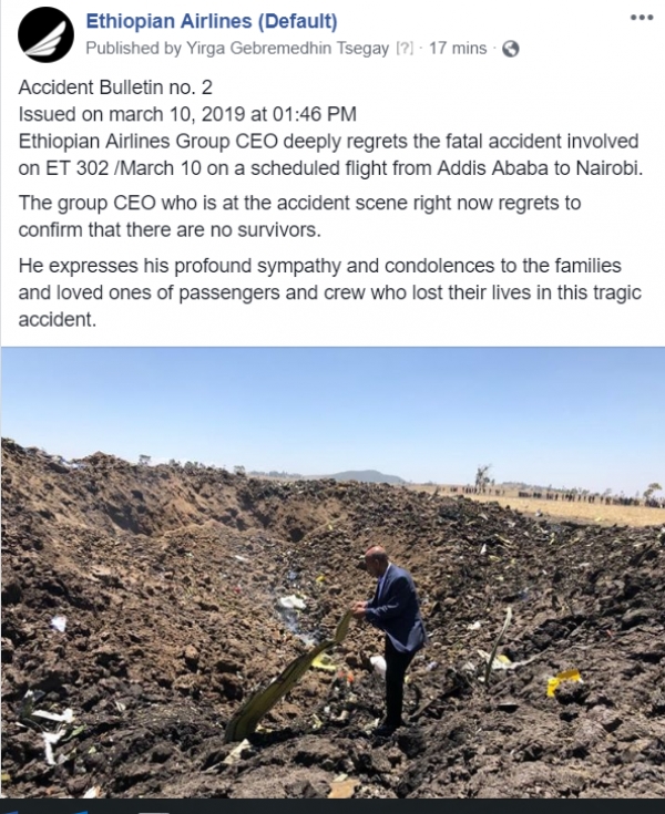 Ethiopian Plane Crash: All 157 People On Board Confirmed Dead: 33 Nationalities On Flight