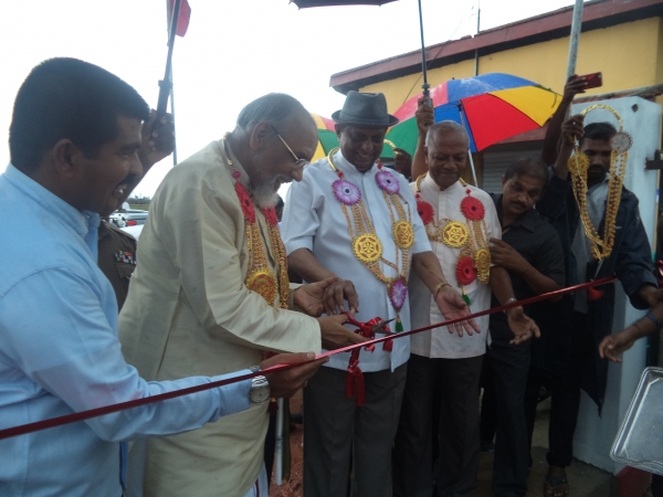 Tourism Infrastructure Development Drive In North : Wiggie And John Open Tourist Comfort Centres At Talaimannar