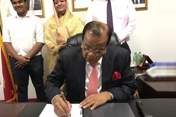 Former Colombo Mayor A.J.M. Muzammil Appointed New Western Province Governor