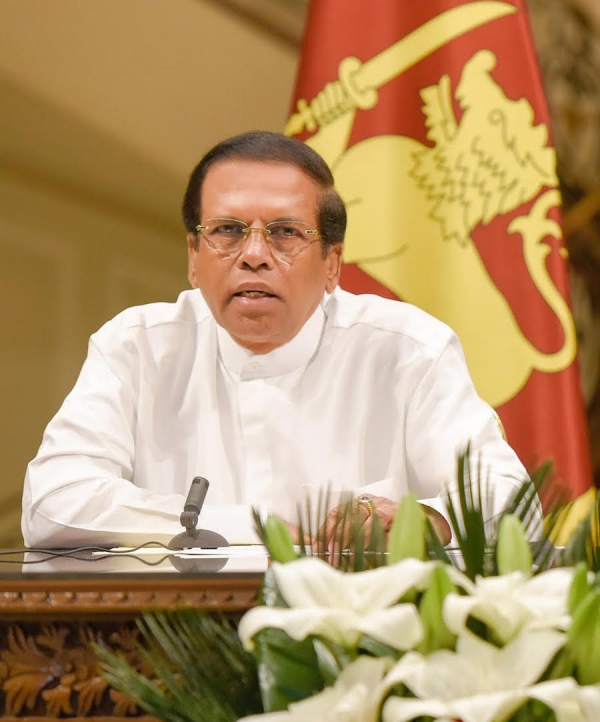 President Sirisena Says He Has No Hurry To Make Decisions On Presidential Election As Polls Are Two Months Away
