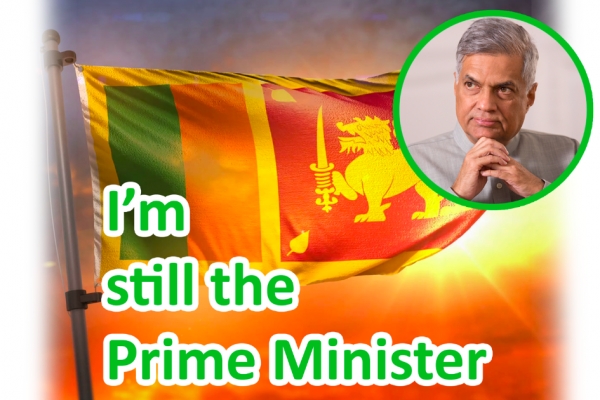 UNP Official Website Appears Hacked With Image Of Wickremesinge Saying &#039;I Am Still Prime Minister&#039;