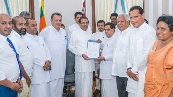 SLFP MPs Request Sirisena To Run For Presidency Again As Serious Allegations Surface Against Him Before PSC Probing Easter Sunday Attacks