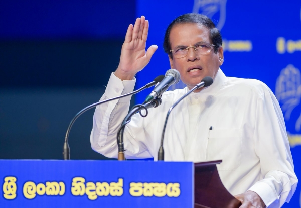 Sirisena Severely Hits Out At Ranil Again: Says UNP Leader Is A &quot;Political Curse&quot; And His Policies Don&#039;t Suit The Country