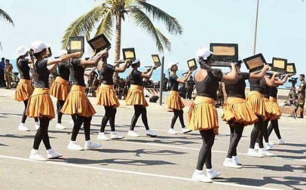 Sri Lanka&#039;s Farcical &#039;Laptop Dance&#039; In Independence Day Procession Earns Contempt And Ridicule On Social Media [VIDEO]