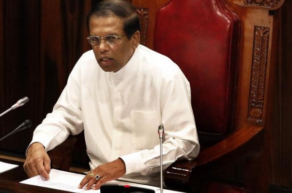 President Sirisena Says He Will Not Allow The Government To Sign &quot;Detrimental Agreements&quot; With The United States