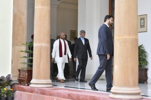Indian External Affairs Minister Jaishankar Receives Dinesh Gunawardena In New Delhi: Important Bilateral Discussions Expected