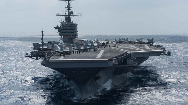 Temporary US Base In Sri Lanka: USS John C. Stennis Establishes Air Logistics Hub TO Support US Navy Ships
