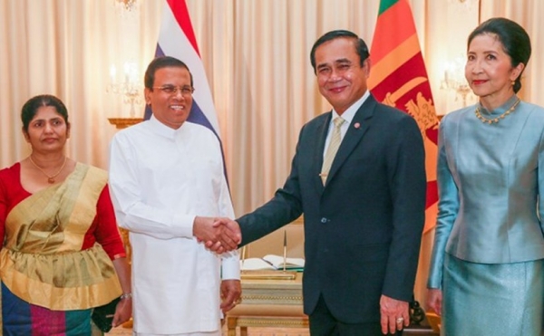 Thailand Prime Minister To Visit Sri Lanka On July 12-13 Upon Invitation From President Sirisena