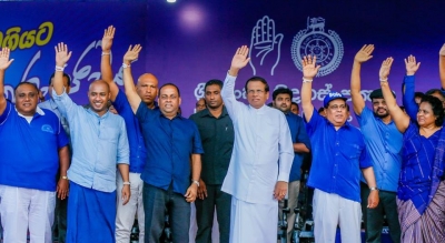 &quot;I Will Not Retire In 2020:&quot; President Sirisena Says Addressing SLFP&#039;s Worst Attended May Day Rally In Recent History