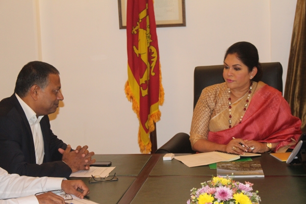 Rosy Meets With Sri Lanka Tourism Authorities To Discuss Colombo Tourism Development Plan