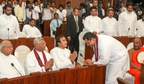 MR&#039;s Nephew Former CM Shashindra Rajapaksa And Three Uva Provincial Council Members Sit In Opposition