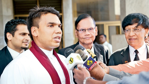 Namal Expresses Disappointment Over SLPP&#039;s Decision To Support Eraj Fernando To Become Hambantota Mayor