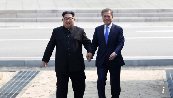 North Korean leader Kim Jong-Un Meets South Korean President Moon Jae In Historic Summit Between The Two Countries