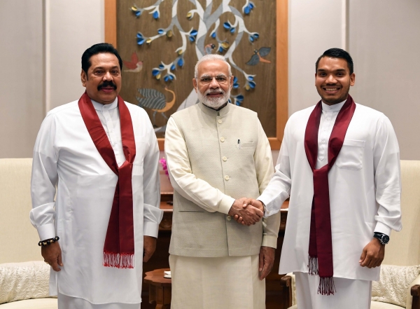 Modi Meets MR And Namal In New Delhi: Second Meeting After MR Lost Presidency