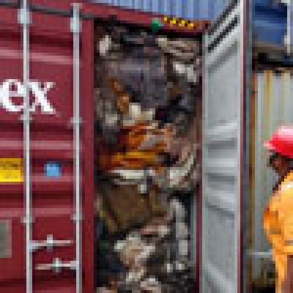 Sri Lanka returns containers of illegal waste to UK