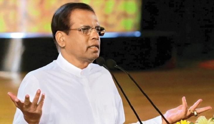 Former President Sirisena Says People Have No Other Alternatives But To Resort To Street Protests