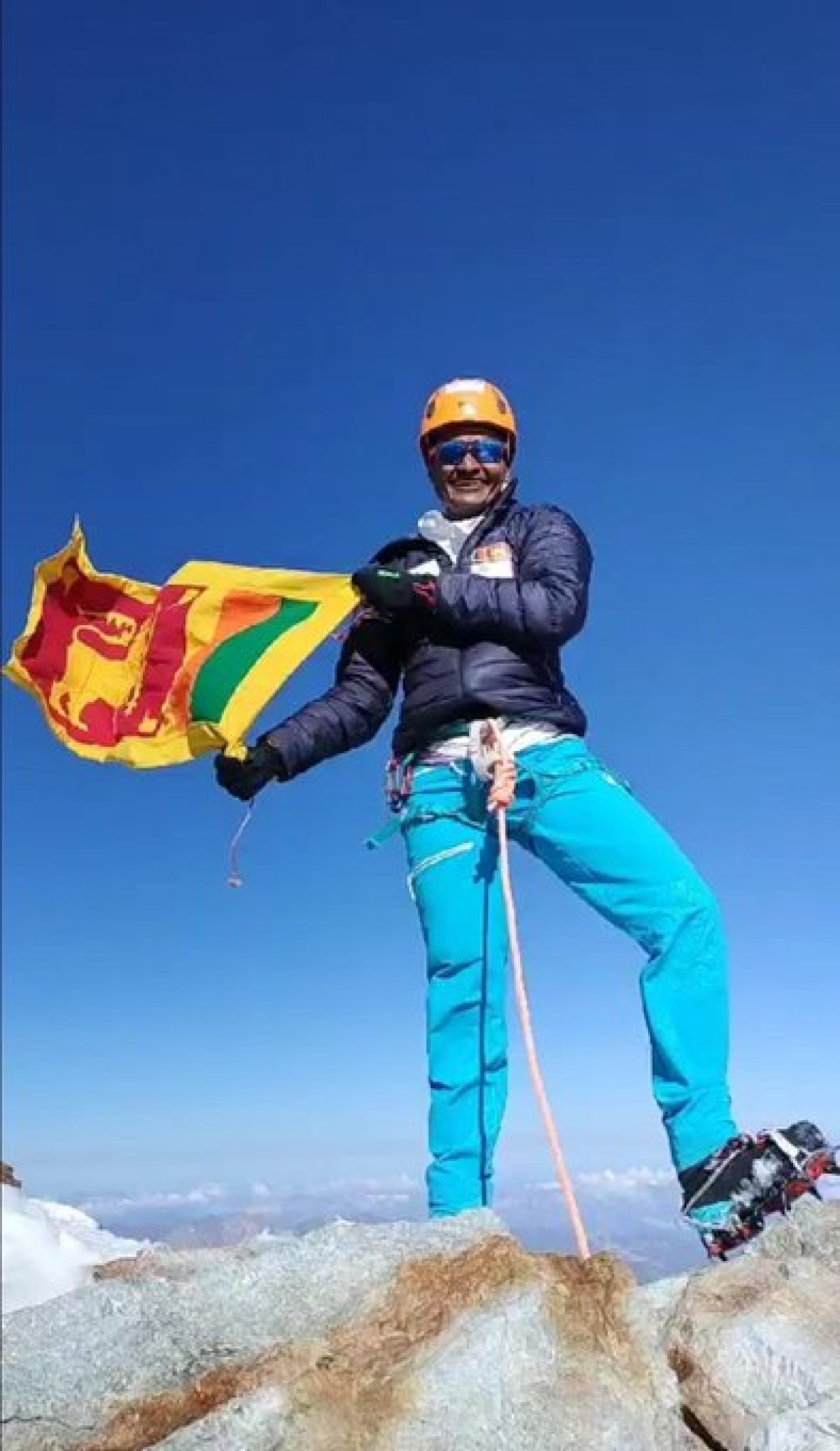 Sri Lankan Mountaineer Jayanti Kuru Utumpala Achieves Historic Summit of Matterhorn