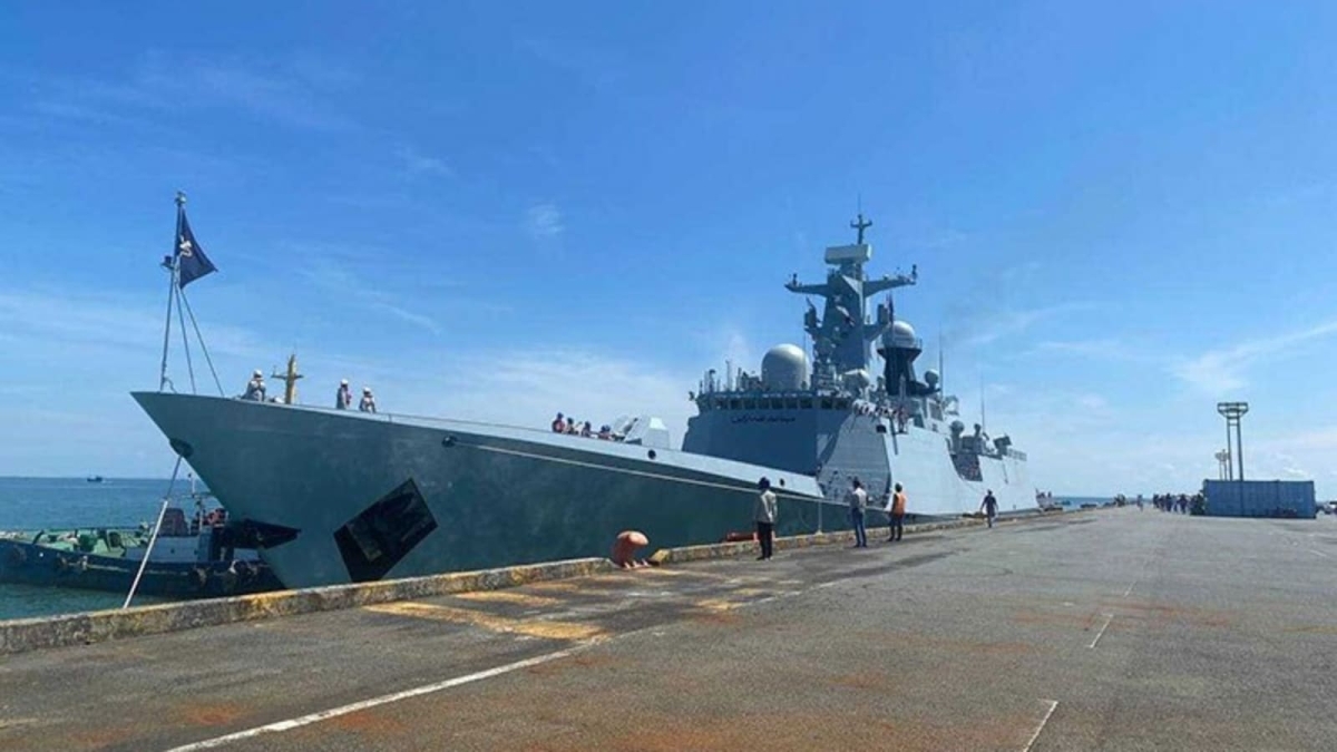 SL gives Pakistani frigate Taimur to dock after asking China to defer vessel visit