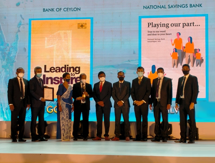 Bank of Ceylon wins the “Albert A. Page Memorial Trophy” at the CA Sri Lanka Annual Report Awards