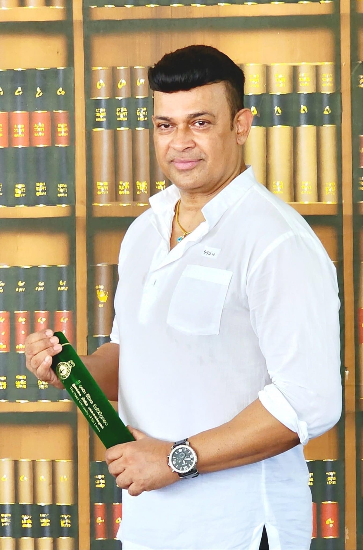 Ranjan Ramanayake, Renowned Former MP and Actor, Earns Degree from Open University of Sri Lanka