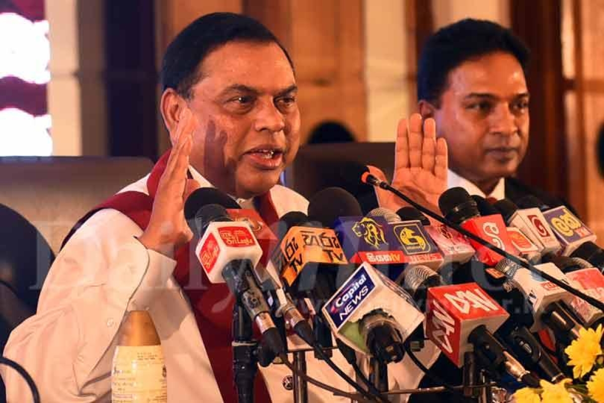 Finance Minister Basil Rajapaksa Says He Is Unaware Of China Blacklisting People&#039;s Bank