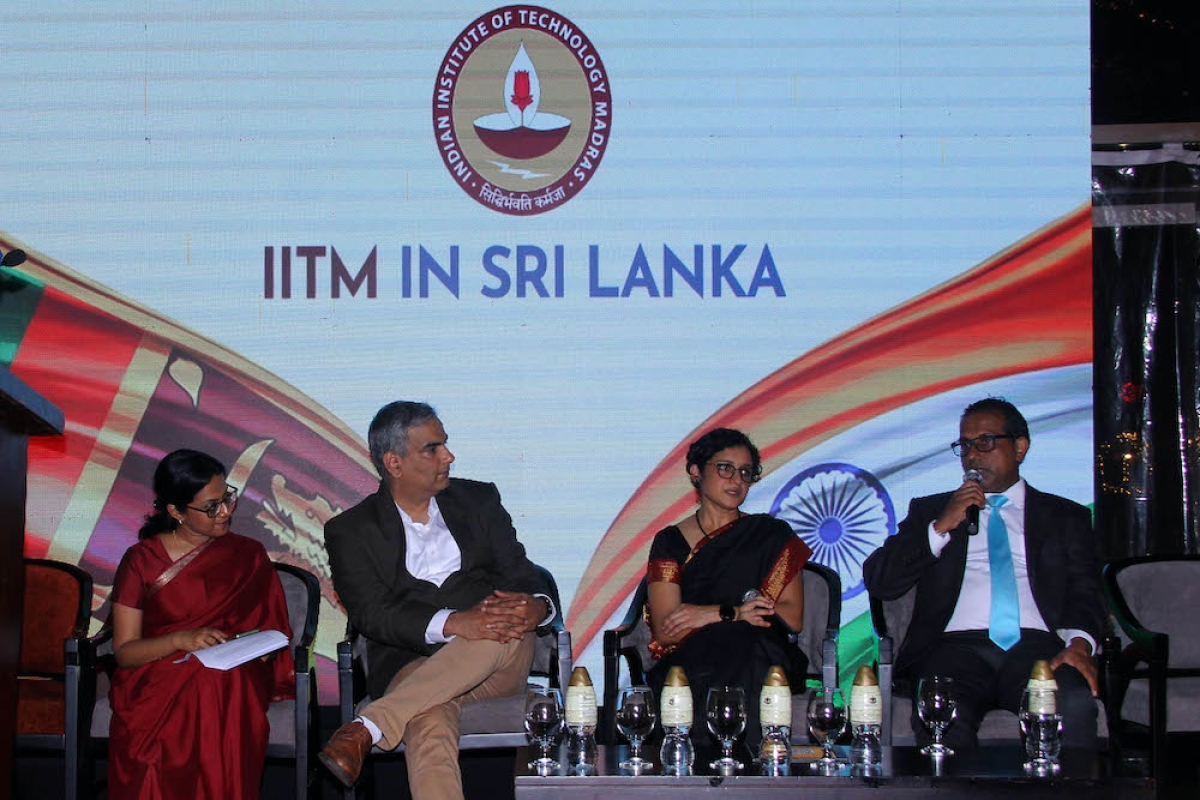 Indian Institute of Technology Madras - IITM meets potential graduates in Colombo