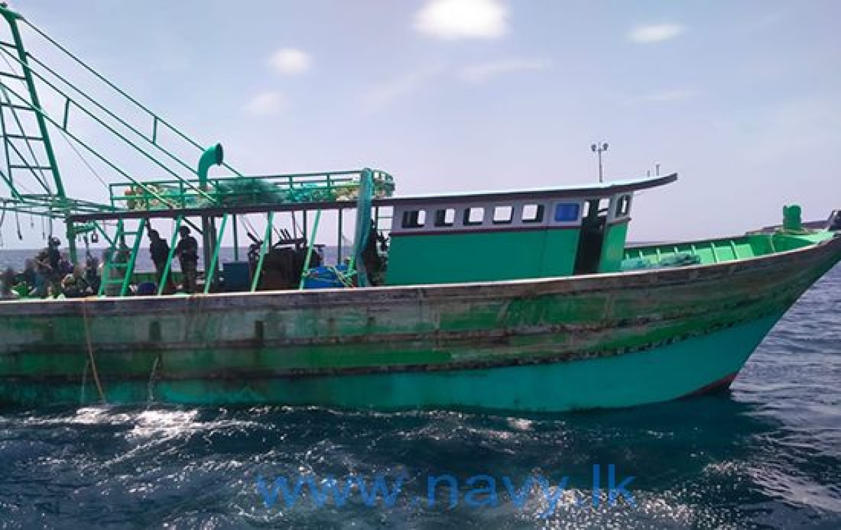 Sri Lanka Navy vessel disappears along with several sailors