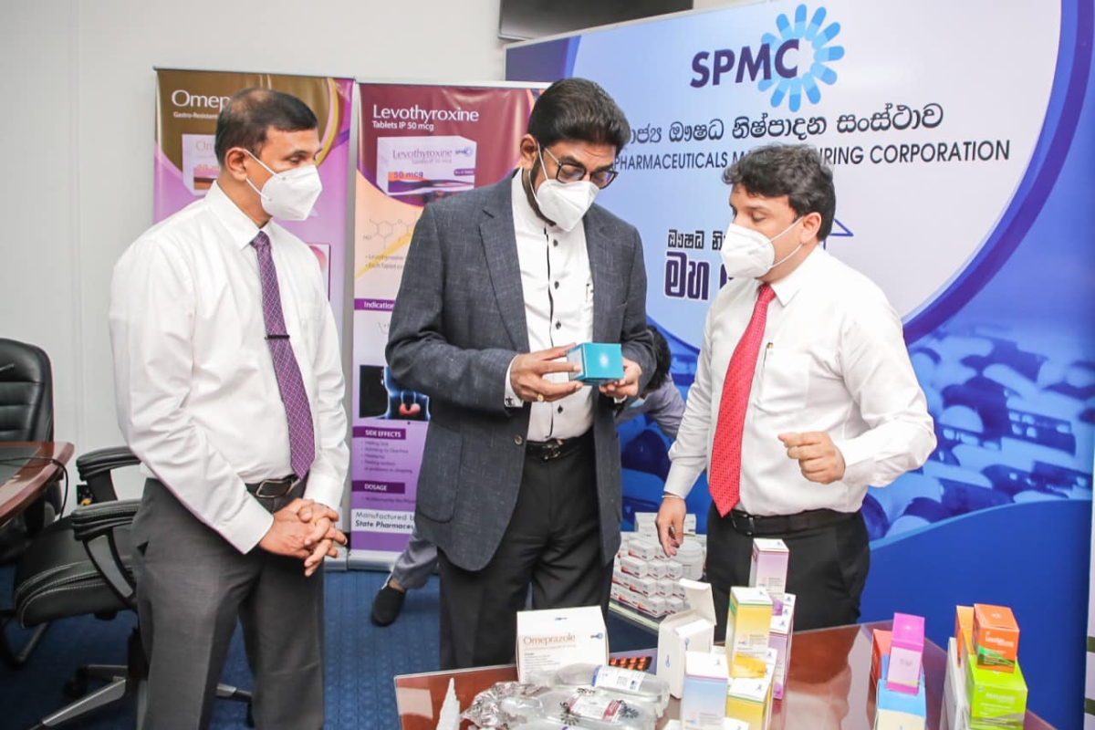 Three medicines manufactured in SL released to the market