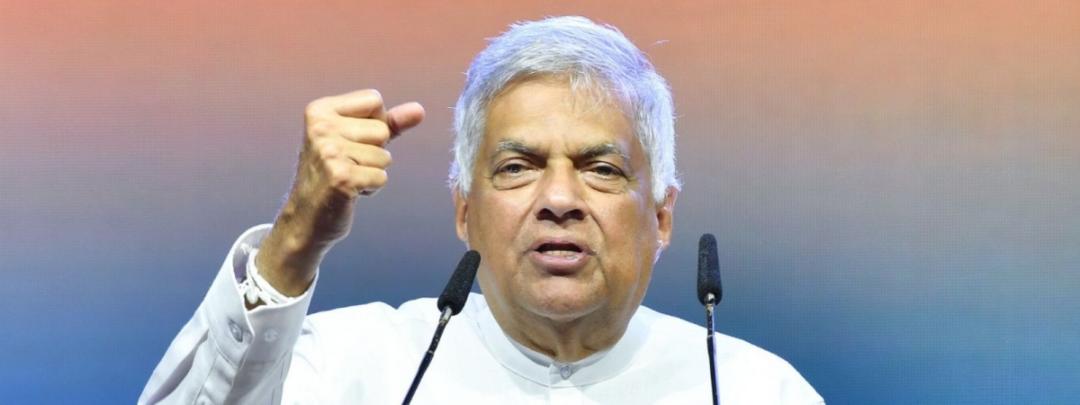 Ranil Criticizes Sajith and Anura for Abandoning People During Crisis