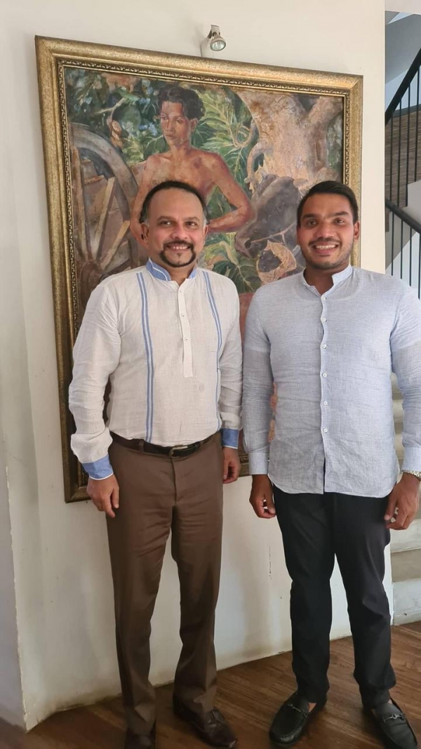 Namal Meets Navin Dissnayake To Discuss Current State Of Cricket Administration: Navin Expresses Willingness To Support Despite Political Differences