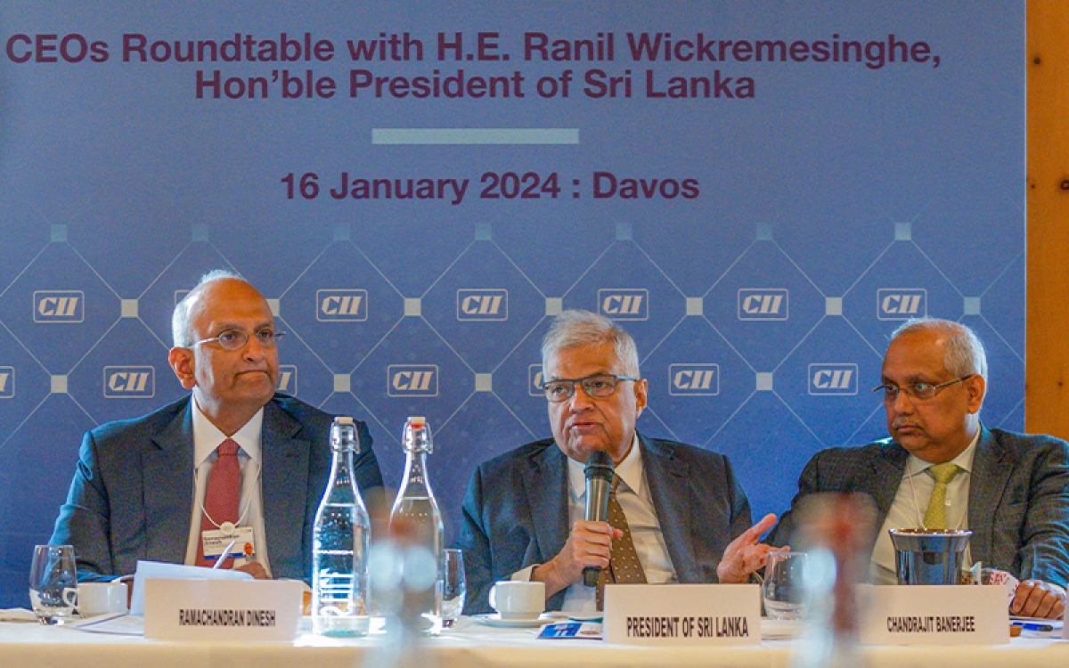 Key Highlights of President Wickremesinghe&#039;s Roundtable Discussion with Indian Industry Leaders
