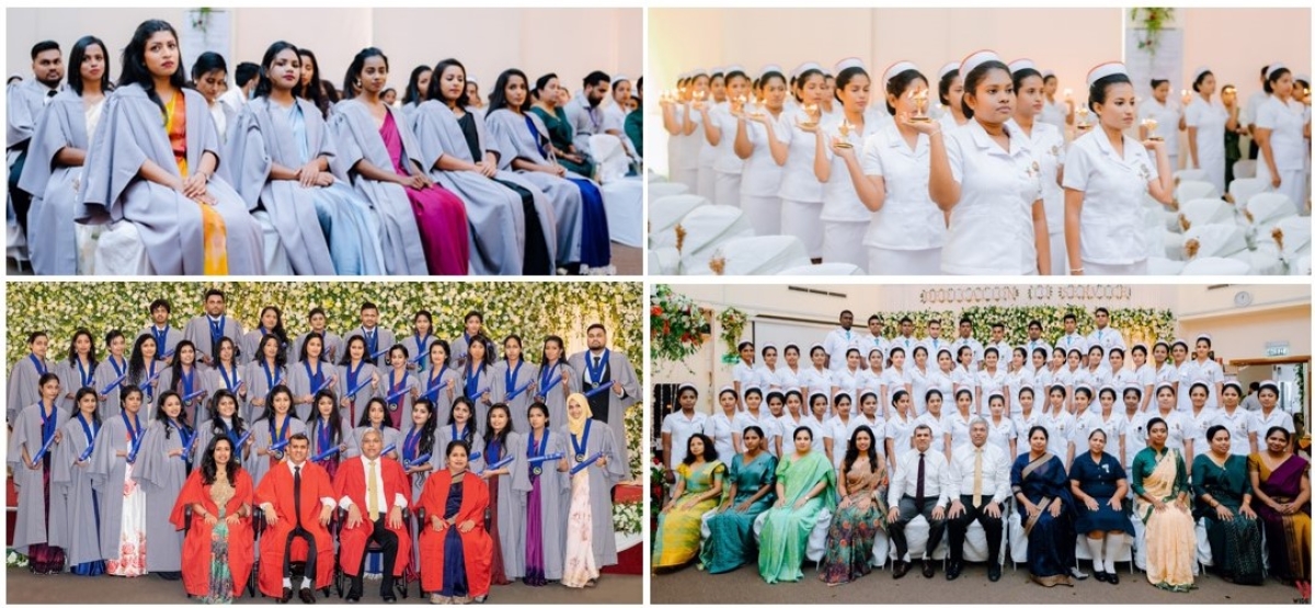 Lanka Hospitals School of Nursing (LHSN) Holds the Capping Ceremony &amp; Graduation Ceremony for Two Batches