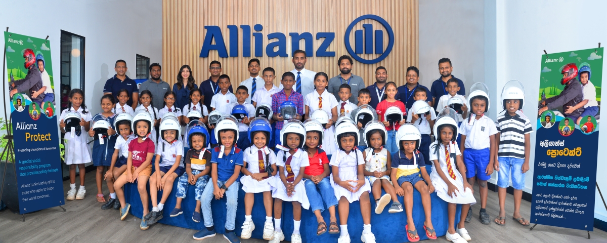 Allianz Lanka Furthers Commitment to Child Safety on the Road