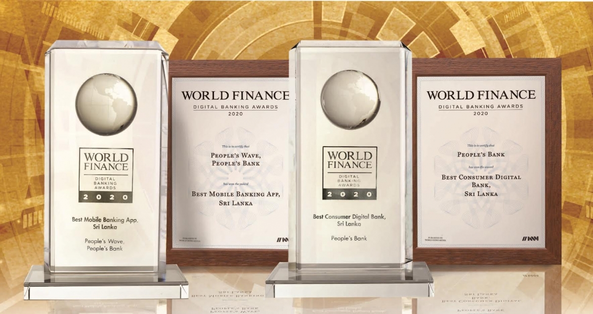 People’s Bank wins “Best Consumer Digital Bank” and “Best Mobile Banking App” at the World Finance Digital Banking Awards 2020