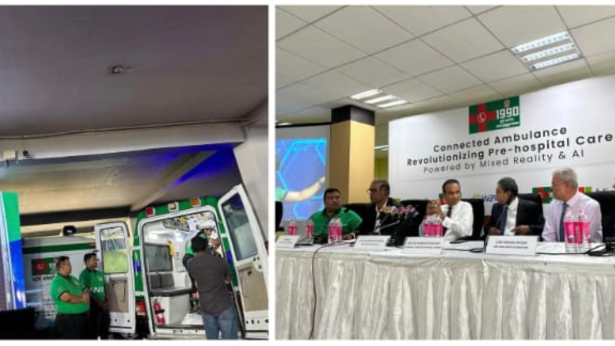 1990 Suwa Seriya Breaks Ground with Connected Ambulance Powered by Mixed Reality and AI - A First in the Asian Region