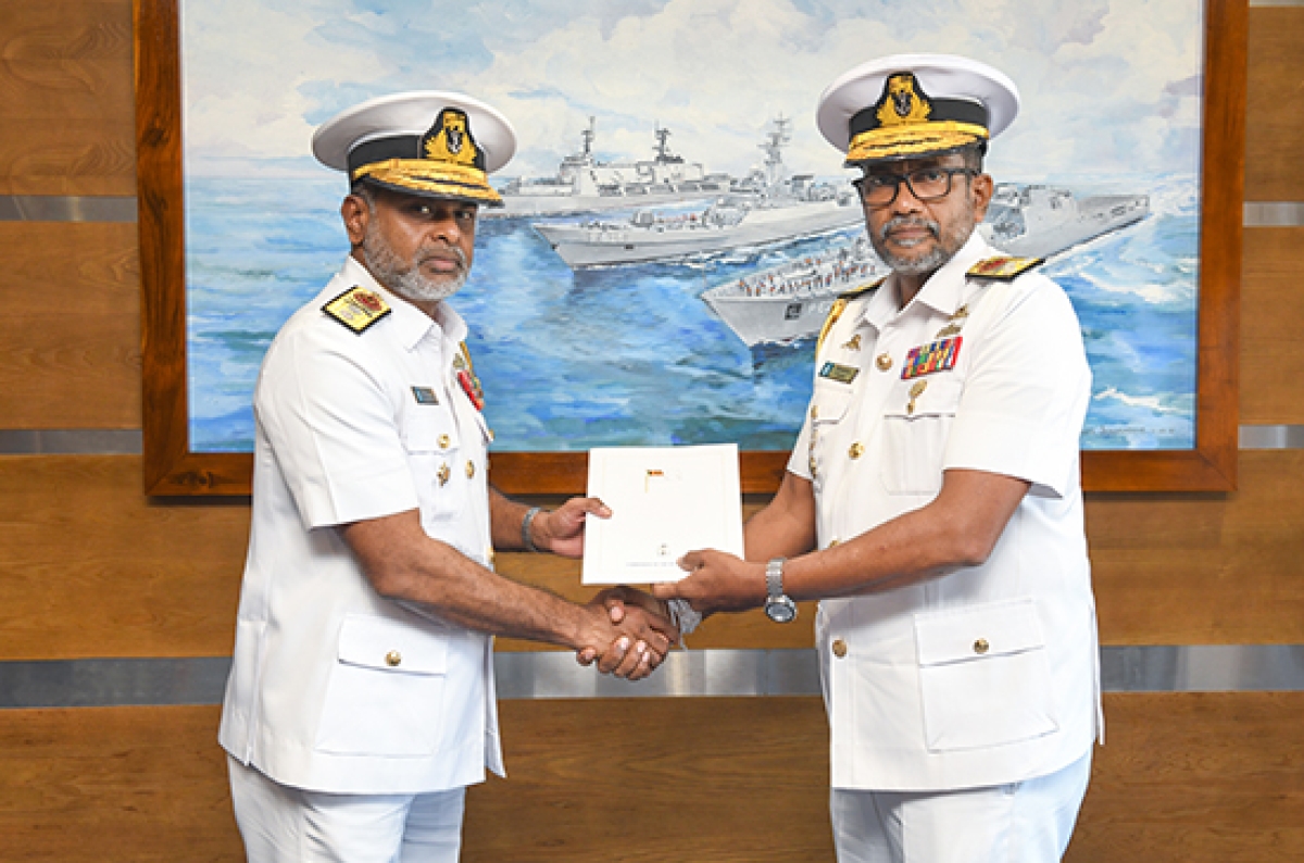 Rear Admiral Pradeep Rathnayake appointed as Deputy Chief of Staff of Sri Lanka Navy