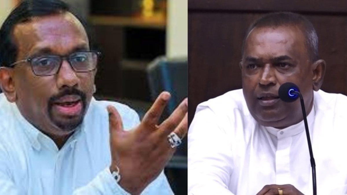 SLPP&#039;s Gunathilaka Rajapaksha Calls for Mahindananda Aluthgamage&#039;s Arrest Over Brawl