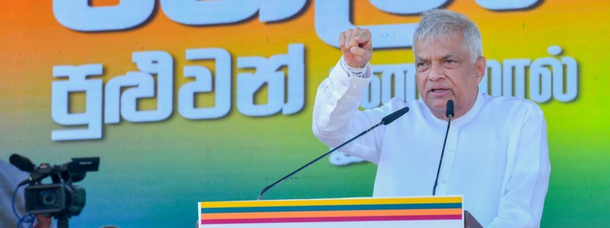 Ranil Wickremesinghe Defends Tough Decisions, Seeks Mandate for Continued Development