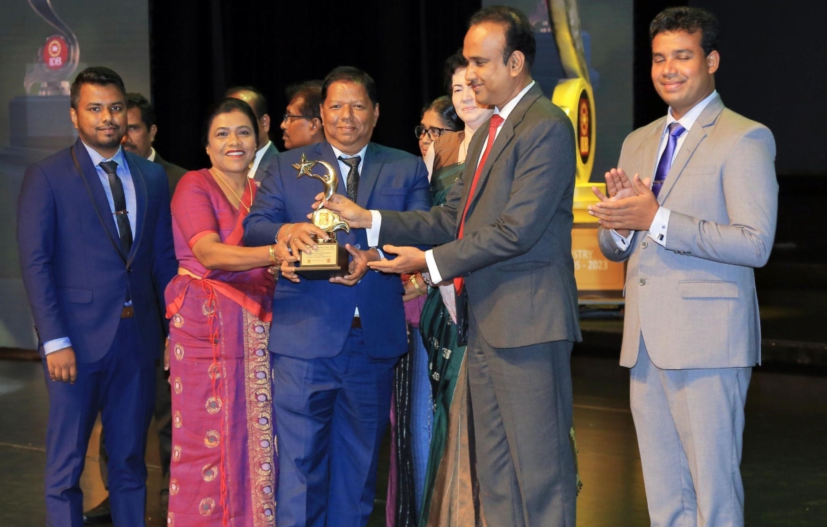 Chandanalepa Shines Bright with Gold Award at National Industry Excellence Awards 2023