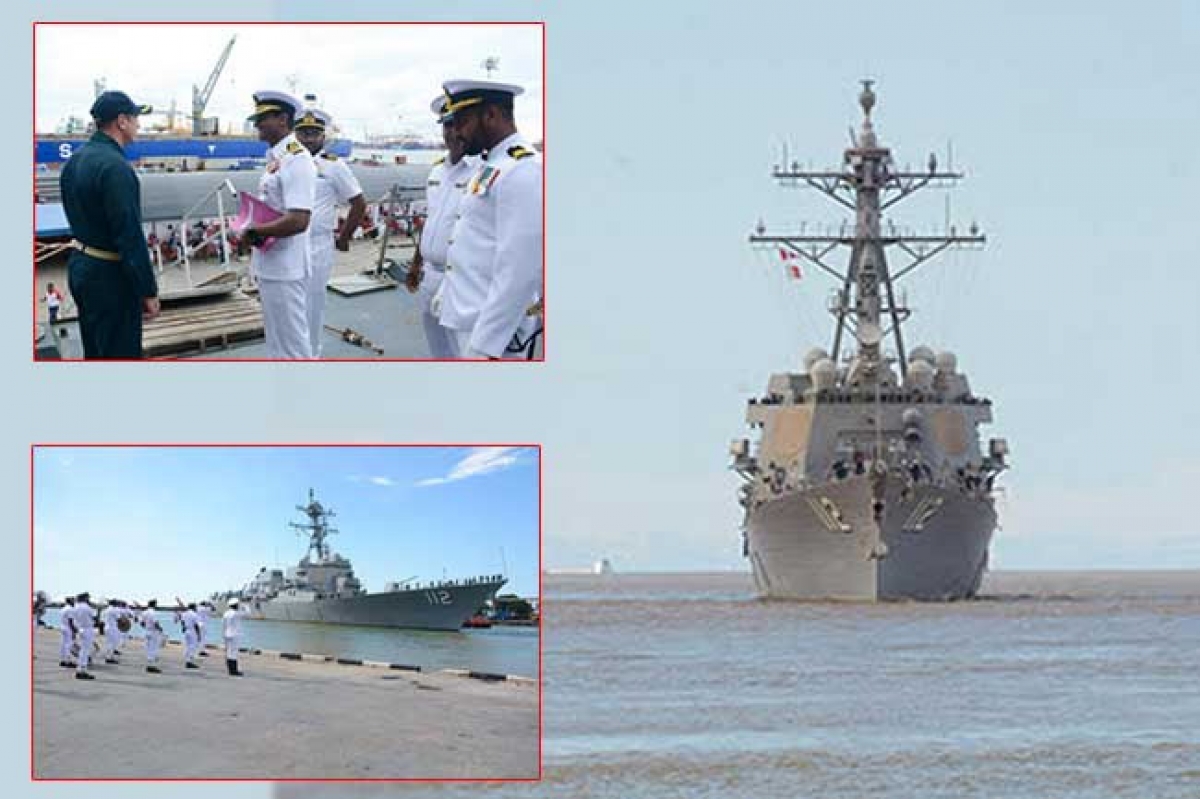 USS Michael Murphy Arrives in Colombo 