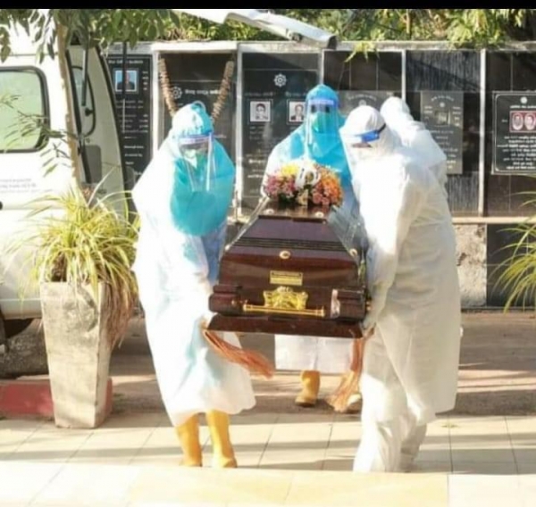 Former Speaker Lokubandara’s Last Rites Performed At Kotikawatte Crematorium