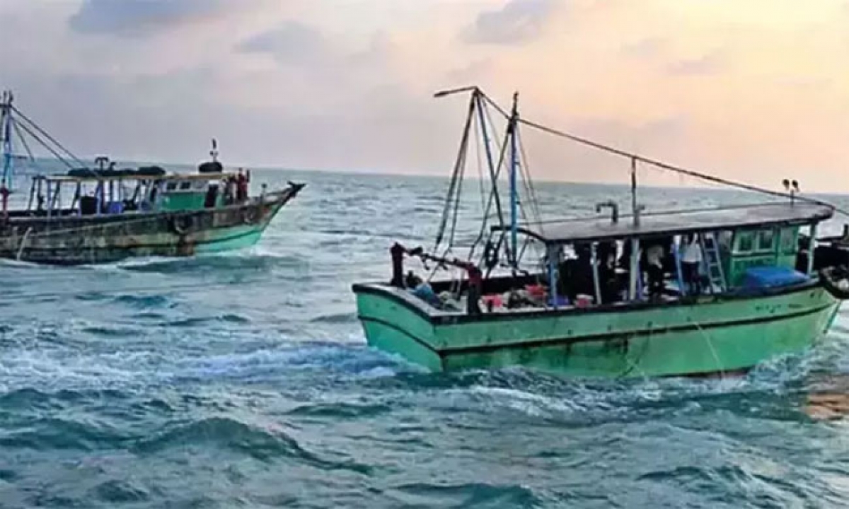 Indian Coast Guard Arrests Three Sri Lankan Fishermen