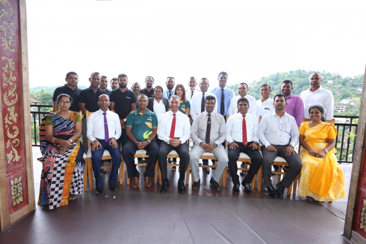 SDB bank Team and Central Province Cooperative Development Department team.