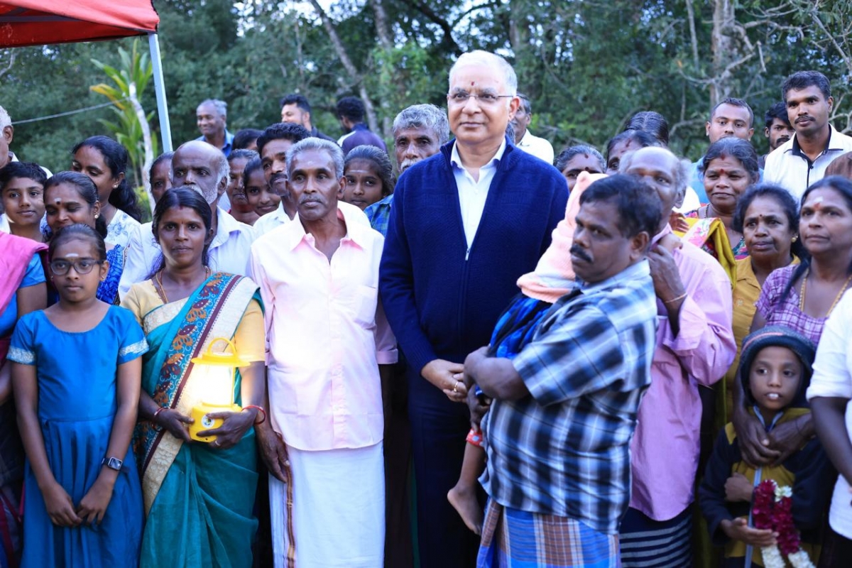 Indian High Commissioner Visits Housing Projects Sites in Uva Province