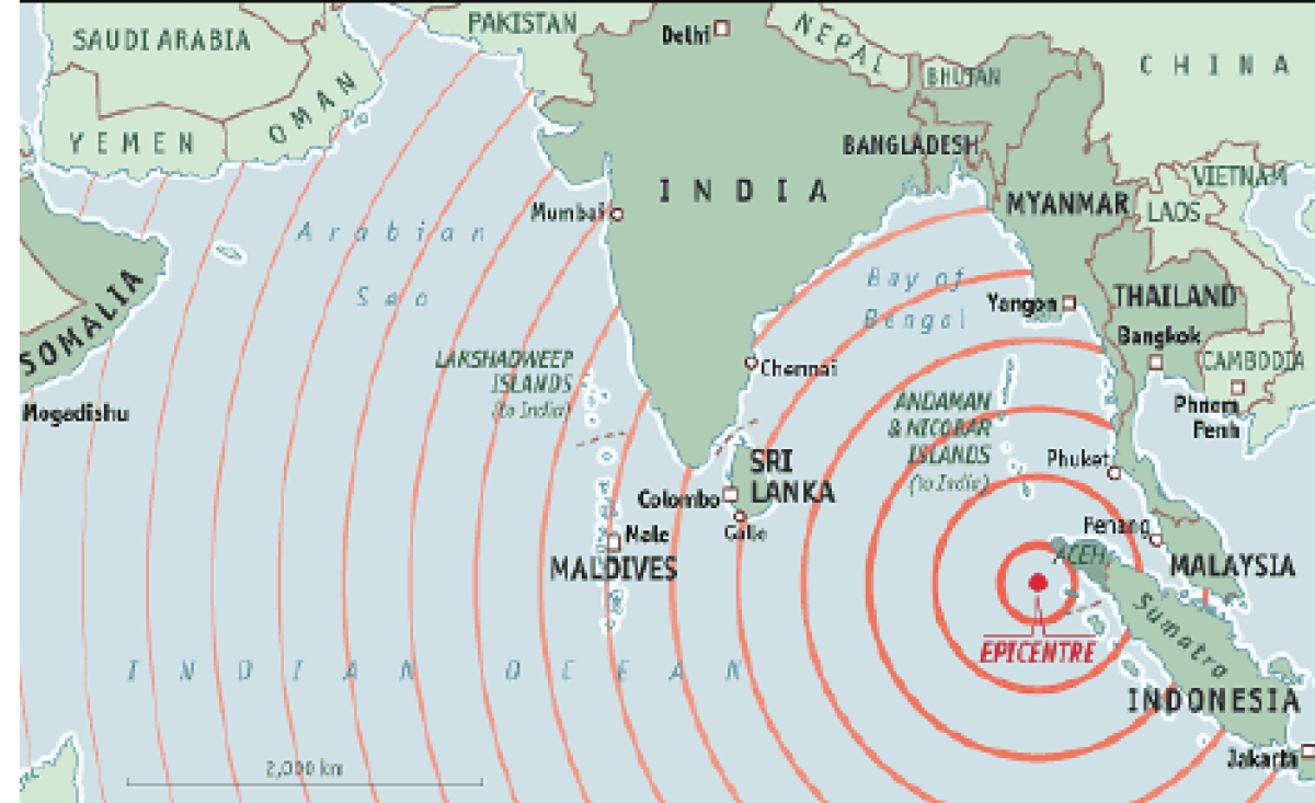 Central Indian Ocean Ridge Experiences Four Earthquakes, Assurances of No Threat to Sri Lanka