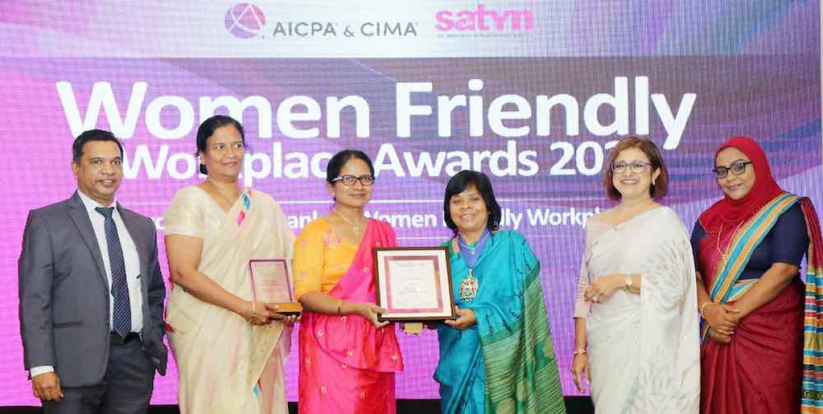 People&#039;s Bank recognized as one of Sri Lanka&#039;s most outstanding workplaces for women at WFWP Awards 2022