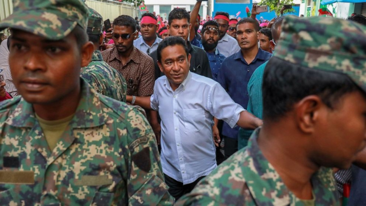 Ex-Maldives leader gets 11 years for money laundering and bribery