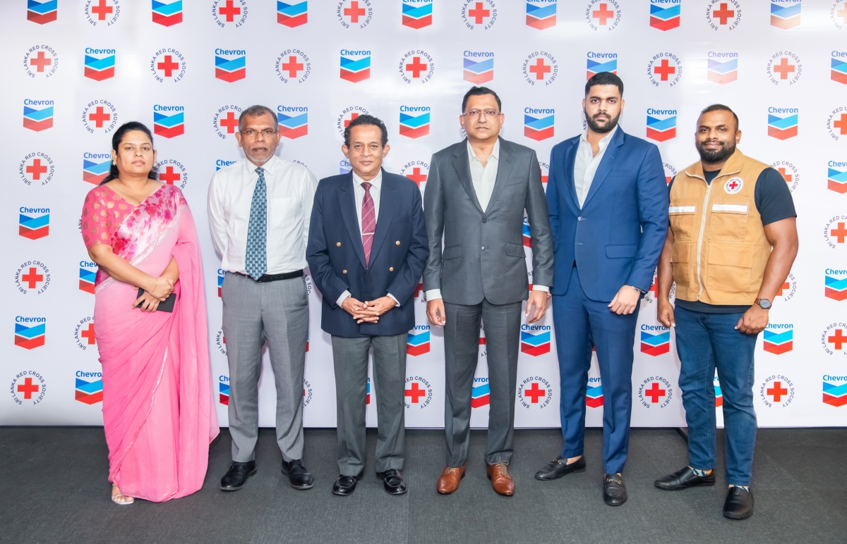 Chevron to donate US,000 to Sri Lanka Red Cross Society (SLRCS) for well-cleaning program in flood-affected districts